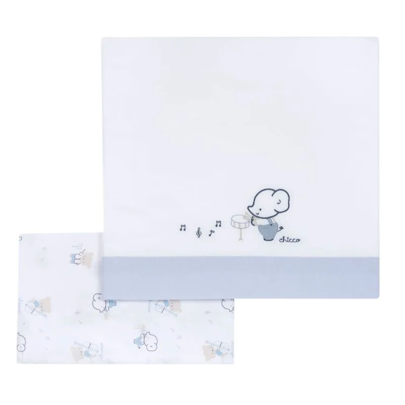 CHICCO ΒΡΕΦΙΚΑ ΣΕΝΤΟΝΙΑ 2 ΤΜΧ ΛΕΥΚΑ 100357