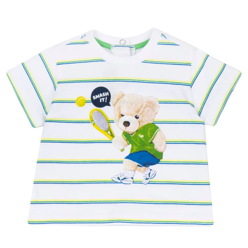 chicco μπλουζακι τεννις αρκουδακι 5670