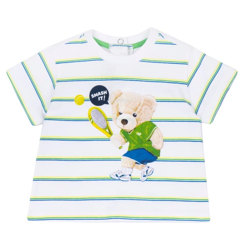 chicco μπλουζακι τεννις αρκουδακι 5670