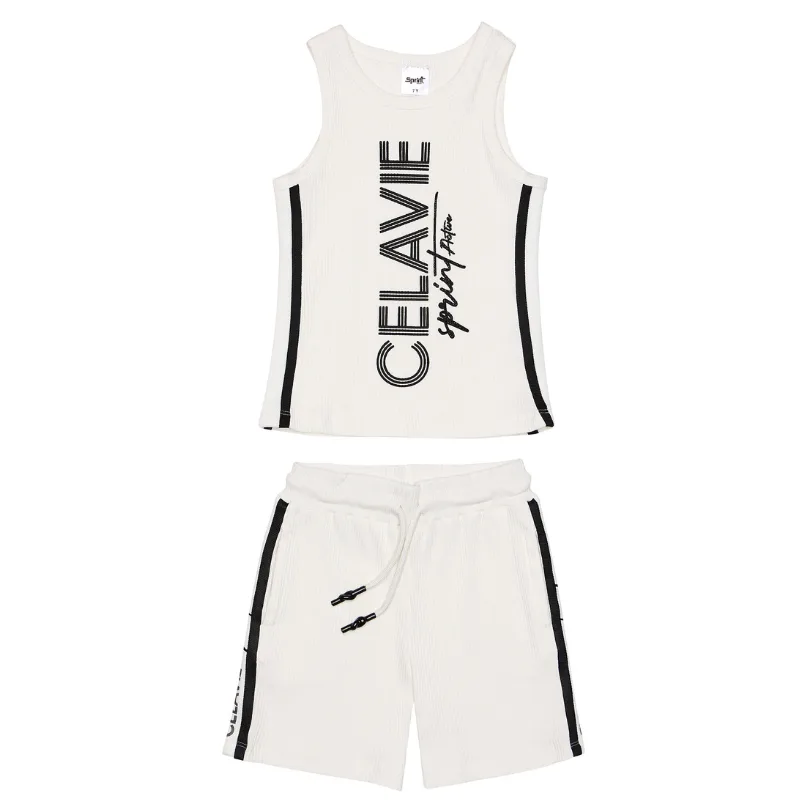 SPRINT JUNIOR ΣΕΤ ΚΟΡΙΤΣΙ OFF-WHITE 251-4004
