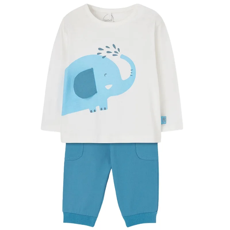 BOBOLI NEW BORN ΣΕΤ ΕΛΕΦΑΝΤΑΚΙ ΣΙΕΛ 213006