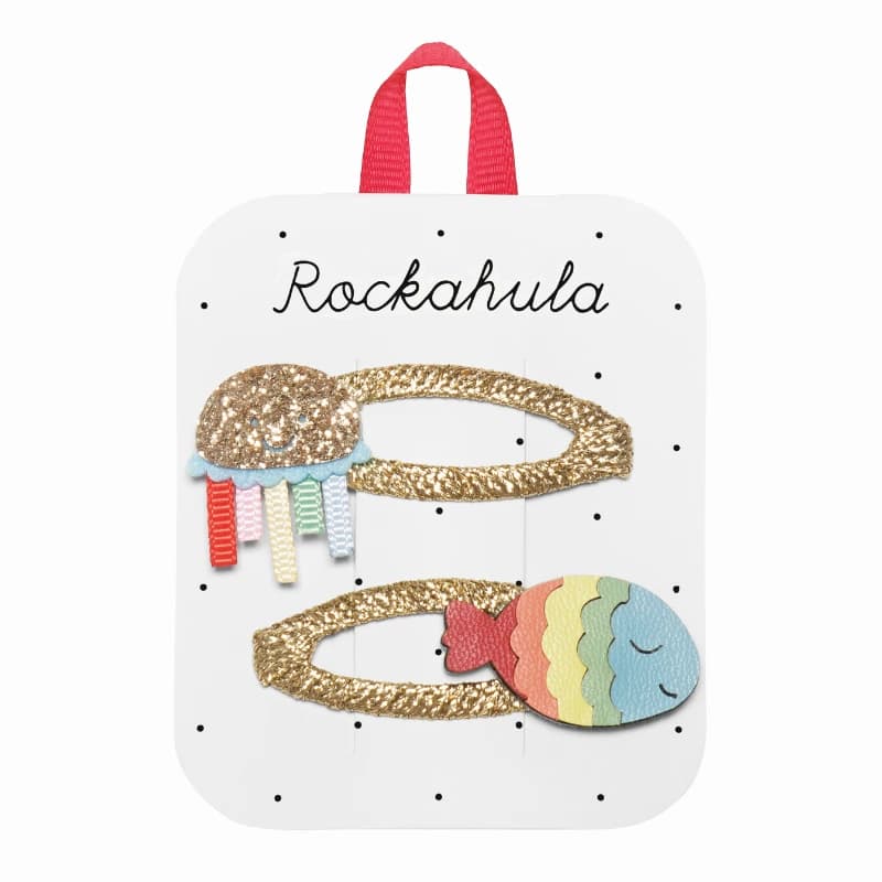 ROCKAHULA ΚΛΙΠ ΜΑΛΛΙΩΝ ΨΑΡΑΚΙ ΧΤΑΠΟΔΙ ΟΥΡΑΝΙΟ ΤΟΞΟ H2334G