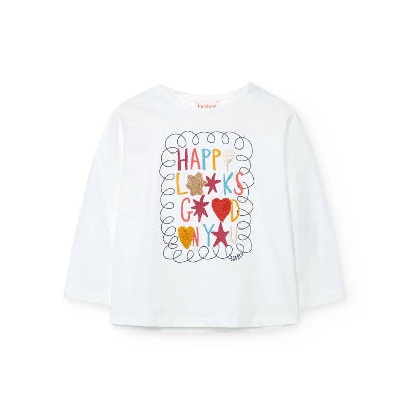BOBOLI ΜΠΛΟΥΖΑ OFF WHITE 242187