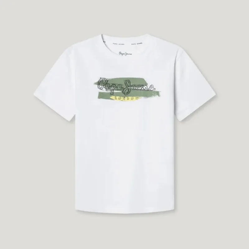 PEPE JEANS T-SHIRT ΛΕΥΚΗ 503976