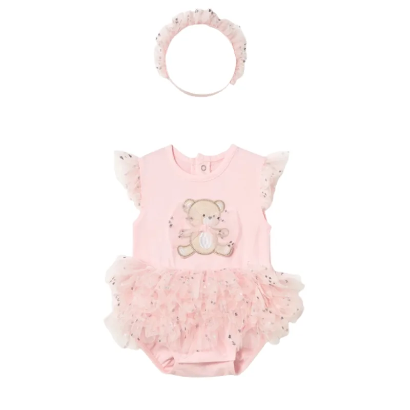 MAYORAL NEW BORN ΚΟΡΜΑΚΙ TUTU ΡΟΖ 1729