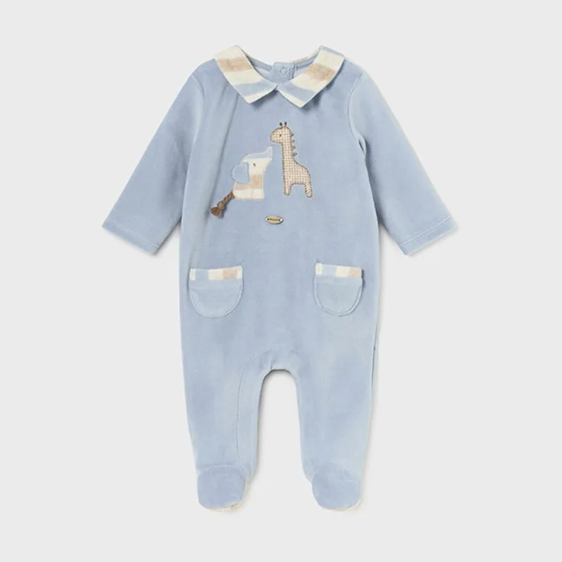 MAYORAL NEW BORN ΦΟΡΜΑΚΙ ΒΕΛΟΥΔΙΝΟ ΣΙΕΛ 2793