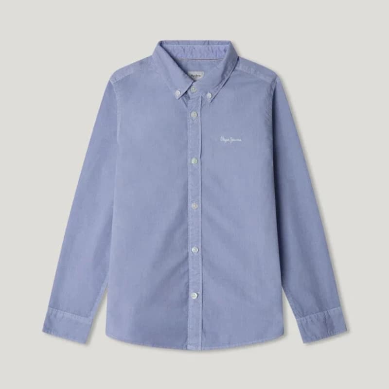 PEPE JEANS ΠΟΥΚΑΜΙΣΟ ΜΑΚΡΥ ΜΑΝΙΚΙ ΣΙΕΛ PB302699