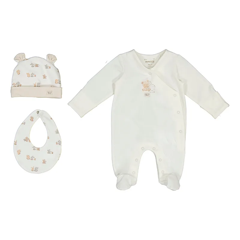 MAYORAL NEW BORN ΣΕΤ ΔΩΡΟΥ ΠΙΤΖΑΜΑ ΜΠΕΖ 9907