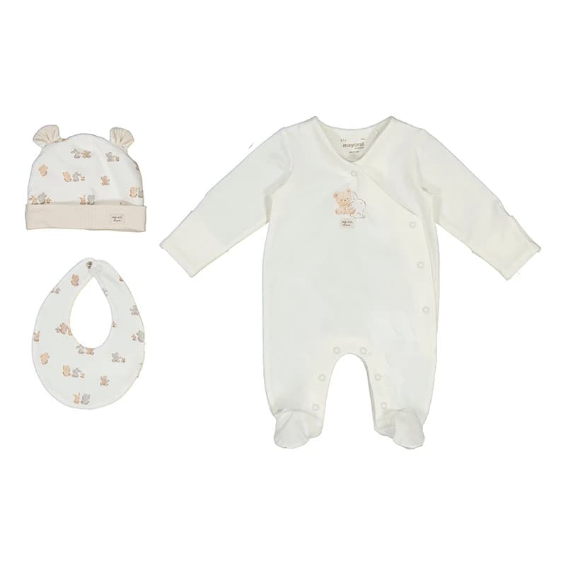 MAYORAL NEW BORN ΣΕΤ ΔΩΡΟΥ ΠΙΤΖΑΜΑ ΜΠΕΖ 9907