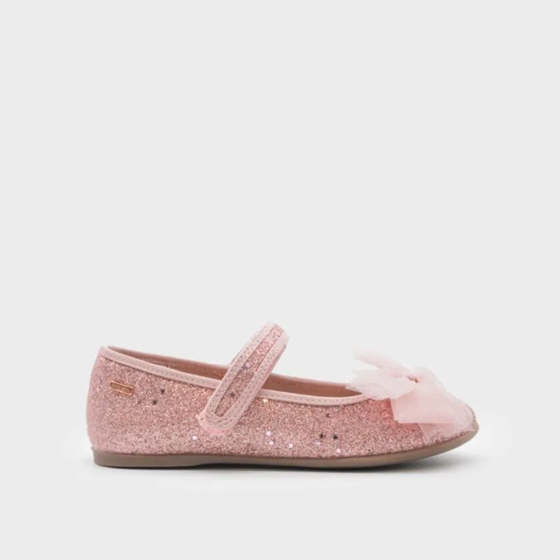 MAYORAL SHOES ΜΠΑΛΑΡΙΝΑ GLITER ΡΟΖ 46552