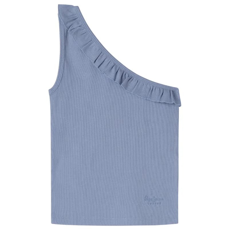 PEPE JEANS T-SHIRT ΣΙΕΛ ΡΙΠ ΕΝΑΣ ΩΜΟΣ PG503145 MIRELLA