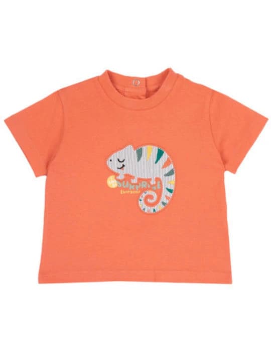 chicco μπλουζακι πορτοκαλι ιγκουανα 5699