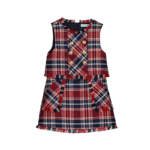 ABEL&LULA ΦΟΡΕΜΑ ΚΑΡΟ ΚΟΚΚΙΝΟ ΜΠΛΕ 5542