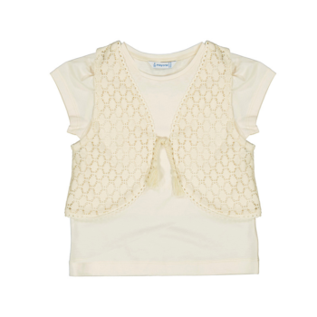 MAYORAL ΜΠΛΟΥΖΑ ΚΟΝΤΟ ΜΑΝΙΚΙ ΓΙΛΕΚΟ ΜΠΕΖ 3007