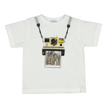 MAYORAL ΜΠΛΟΥΖΑ ΚΟΝΤΟ ΜΑΝΙΚΙ ΛΕΥΚΗ 3044