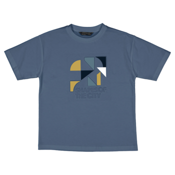 MAYORAL ΜΠΛΟΥΖΑ ΚΟΝΤΟ ΜΑΝΙΚΙ ΑΝΑΓΛΥΦΗ ΣΚΟΥΡΟ ΜΠΛΕ 6002