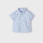 Mayoral Πουκάμισο Κοντομανικο Γαλάζιο 1811