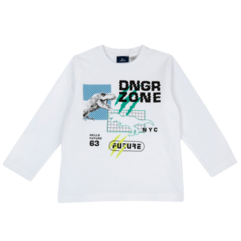 CHICCO ΜΠΛΟΥΖΑ ΜΑΚΡΥ ΜΑΝΙΚΙ ΛΕΥΚΗ 16764