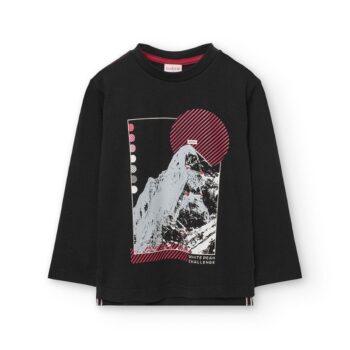 BOBOLI ΜΠΛΟΥΖΑ ΜΕ ΣΤΑΜΠΑ ΜΑΥΡΗ 532033