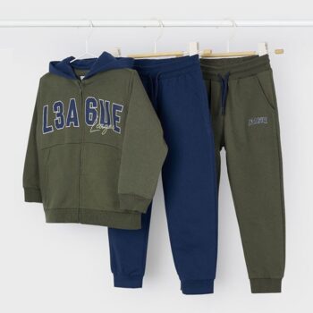 MAYORAL ΣΕΤ ΦΟΥΤΕΡ ΖΑΚΕΤΑ ΚΟΥΚΟΥΛΑ ΜΕ ΔΥΟ ΠΑΝΤΕΛΟΝΙΑ ΜΠΛΕ ΛΑΔΙ 907