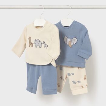 MAYORAL NEW BORN ΣΕΤ ΜΑΚΟ 4 ΤΜΧ ΓΑΛΑΖΙΟ 2621