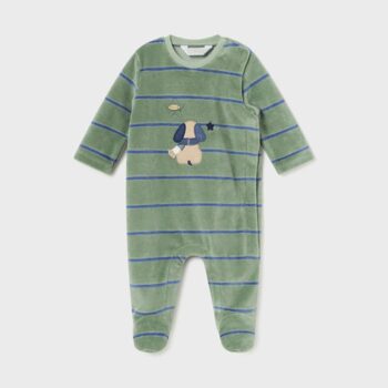 MAYORAL NEW BORN ΦΟΡΜΑΚΙ ΒΕΛΟΥΔΙΝΟ ΠΡΑΣΙΝΟ 2792