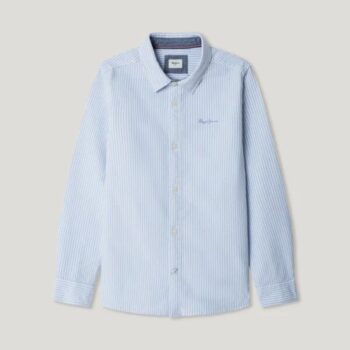 PEPE JEANS ΠΟΥΚΑΜΙΣΟ OXFORD ΣΙΕΛ PB3000004
