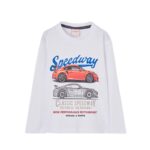 BOBOLI ΜΠΛΟΥΖΑ ΜΑΚΡΥ ΜΑΝΙΚΙ ΛΕΥΚΗ 603010