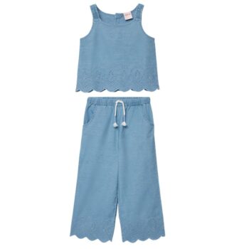 BOBOLI ΣΕΤ DENIM ΜΠΡΟΝΤΕΡΥ 323075