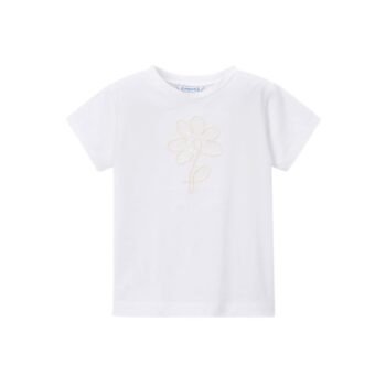 MAYORAL ΜΠΛΟΥΖΑ ΚΟΝΤΟ ΜΑΝΙΚΙ ΒΑΣΙΚΟ ΛΕΥΚΟ 174