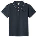 PEPE JEANS ΜΠΛΟΥΖΑ ΚΟΝΤΟ ΜΑΝΙΚΙ ΜΠΛΕ HENRY PB540990