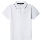 PEPE JEANS ΜΠΛΟΥΖΑ ΚΟΝΤΟ ΜΑΝΙΚΙ ΛΕΥΚΟ HENRY PB540990